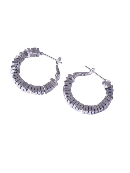 Piggu Shay Küpe Gümüş Rengi