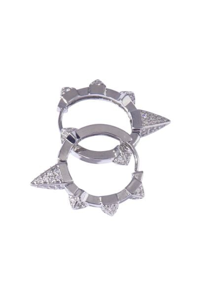 Piggu Terra Küpe Gümüş  Rengi