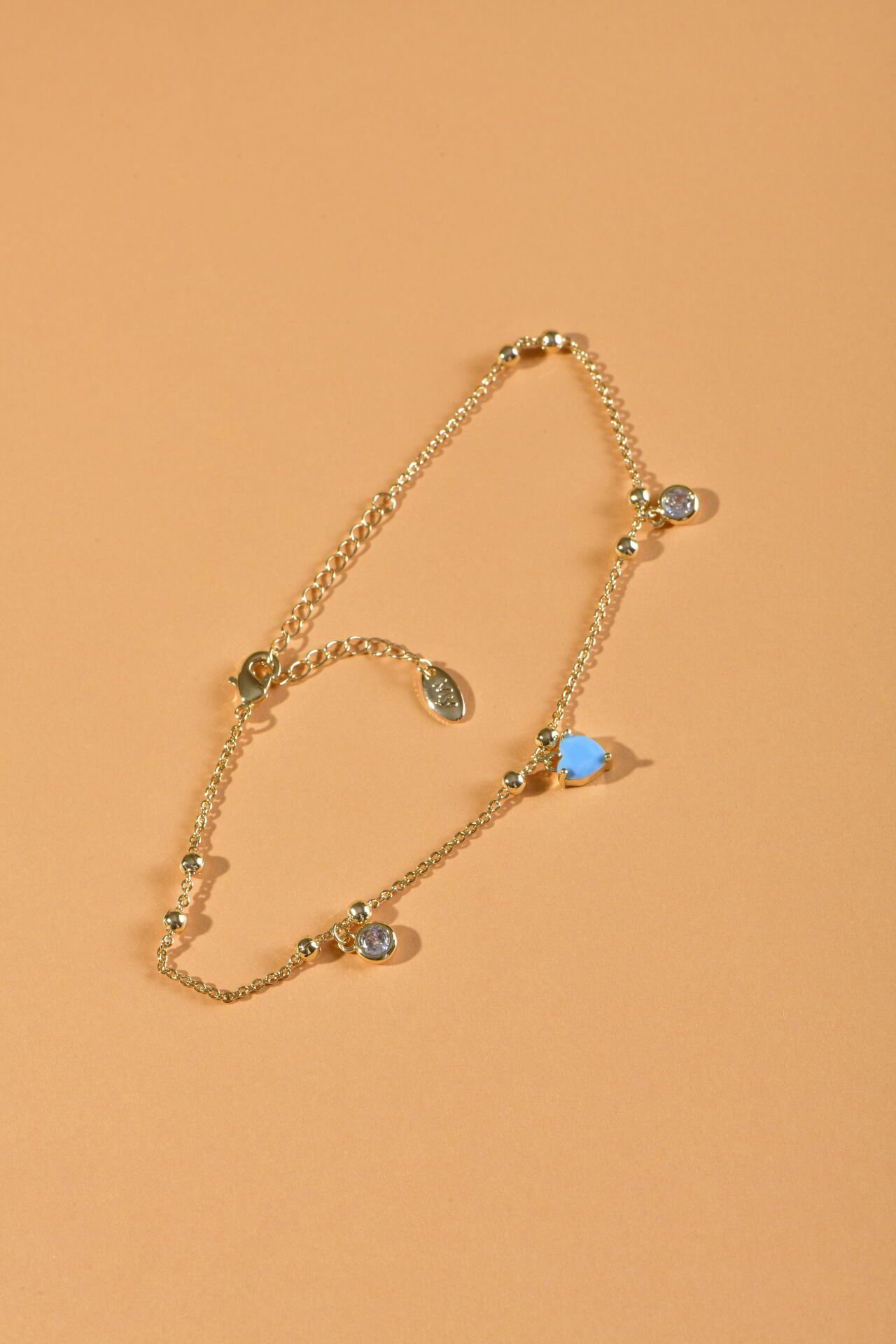 Piggu Blue Belle Anklet