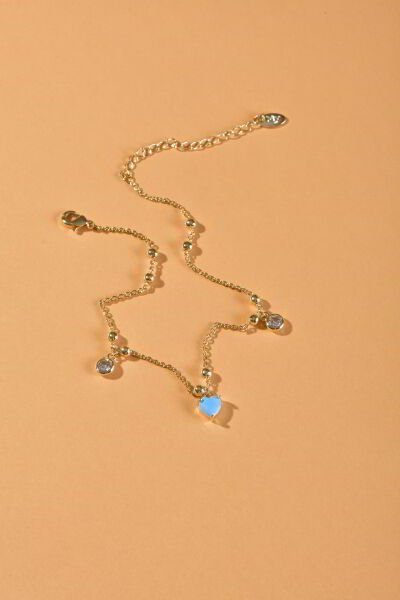 Piggu Blue Belle Anklet
