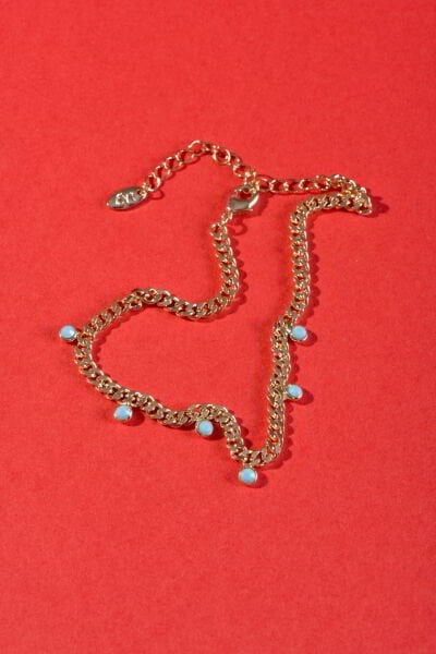 Piggu Aqua Dots Anklet