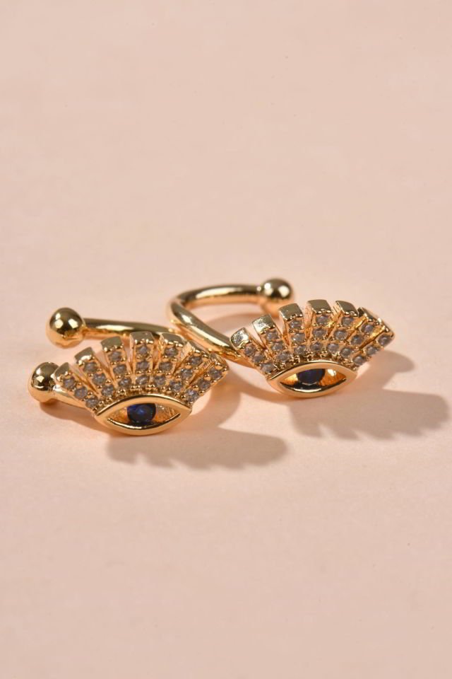 Piggu İthal All Eyes on You Earcuff (Altın Rengi)
