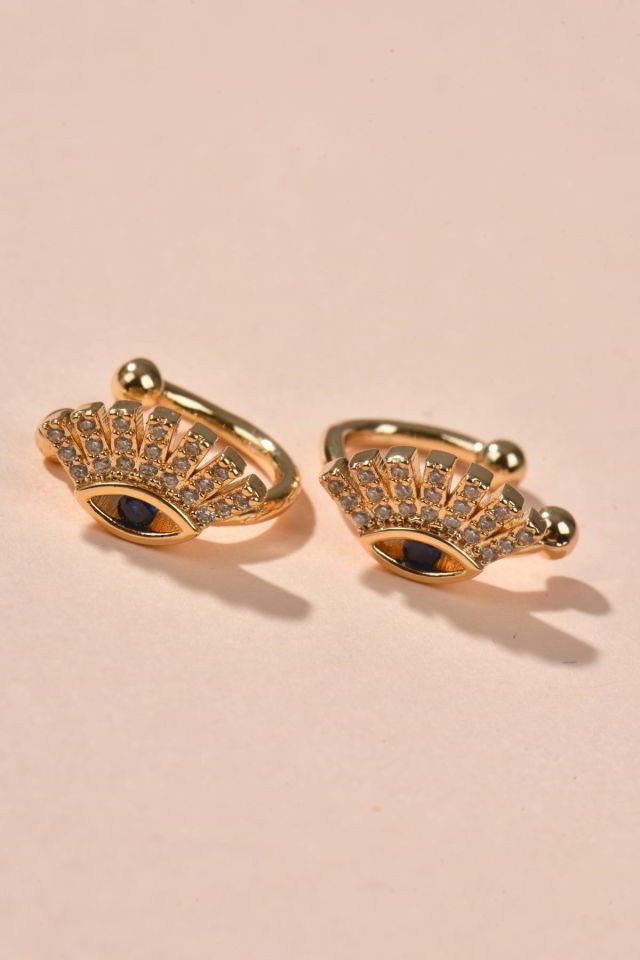 Piggu İthal All Eyes on You Earcuff (Altın Rengi)