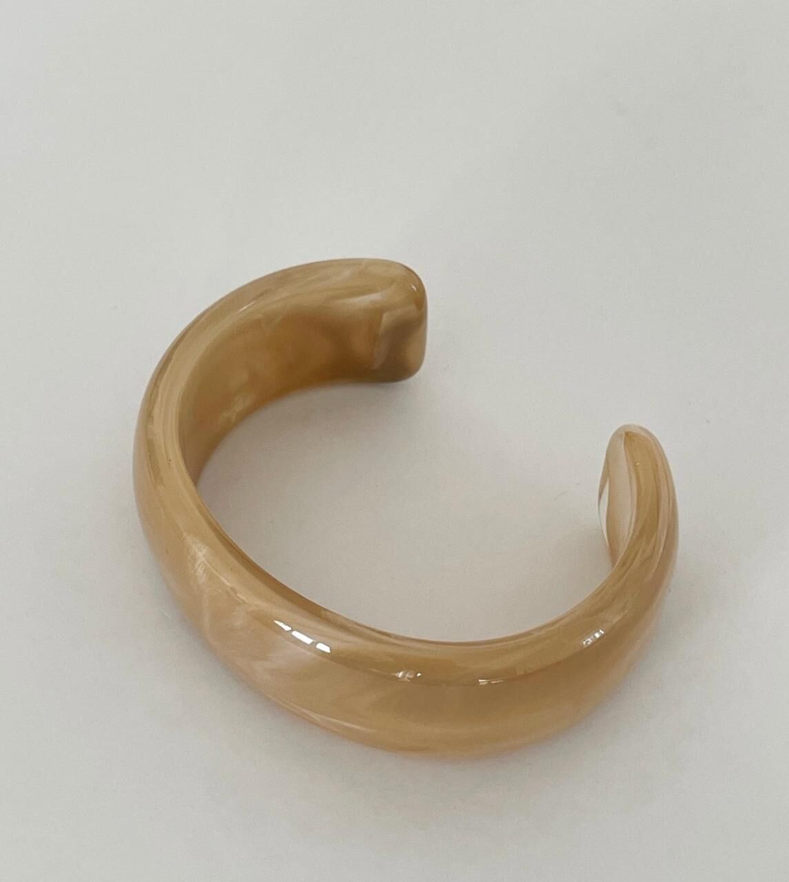 Amber Glow Nude Cuff Bileklik