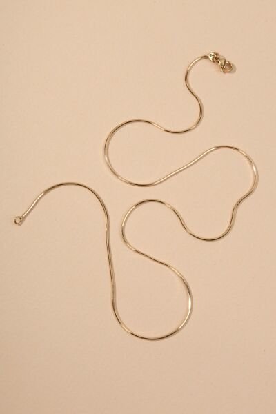 Piggu İnce Rose Zincir 45cm